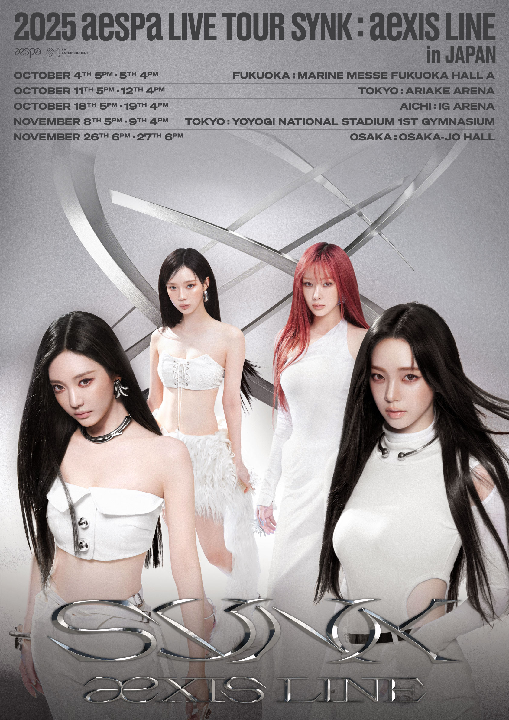 2025 aespa LIVE TOUR - SYNK : aeXIS LINE - in JAPAN｜ticket