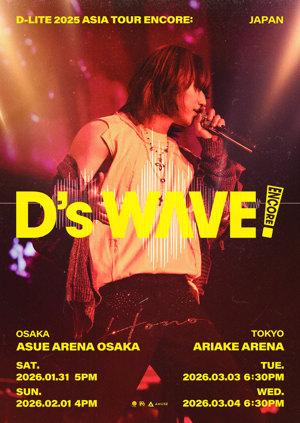 D-LITE 2025 ASIA TOUR: D's WAVE ENCORE -JAPAN」｜ticket board