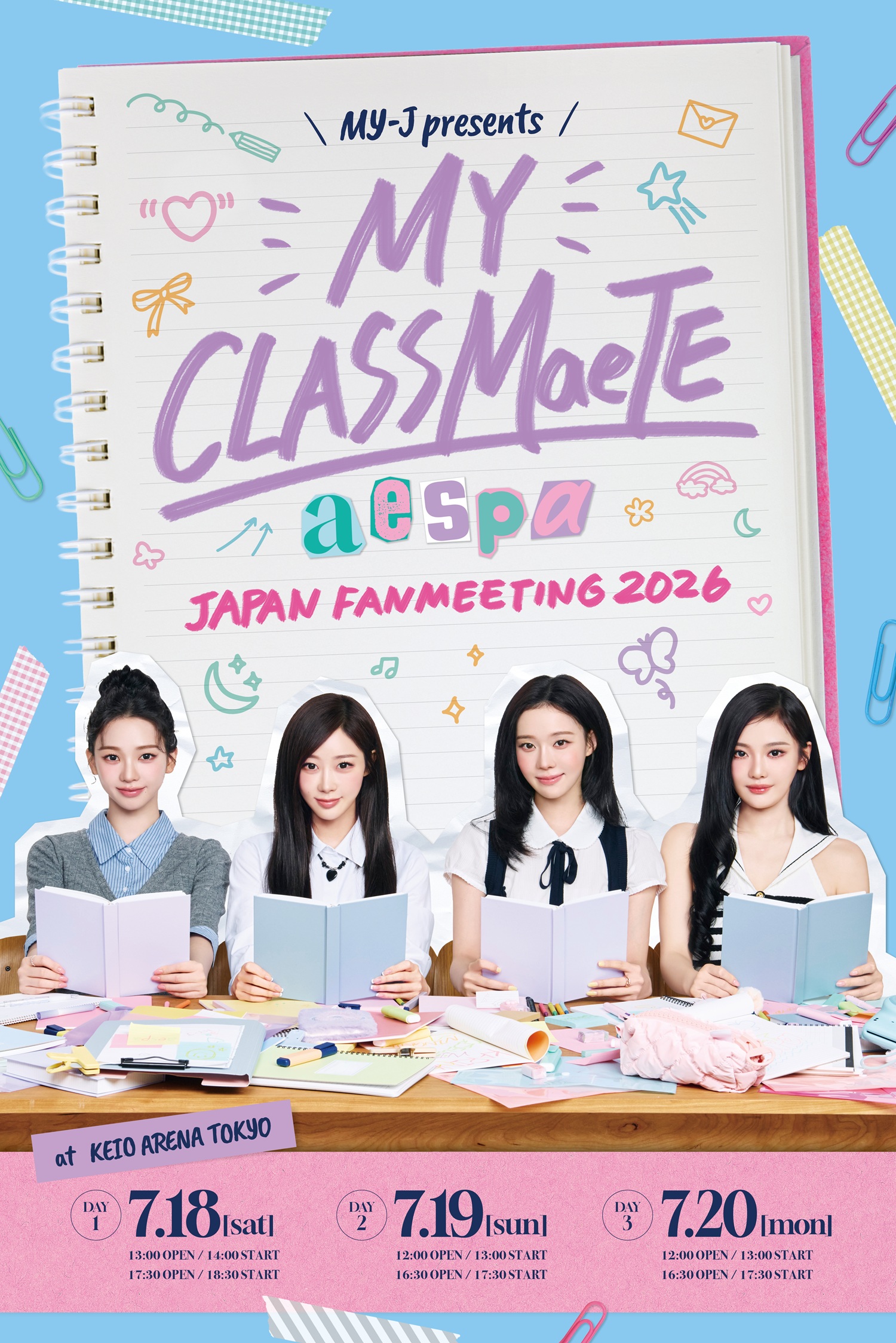 MY-J presents aespa JAPAN FANMEETING 2026 “MY CLASSMaeTE”｜ticket