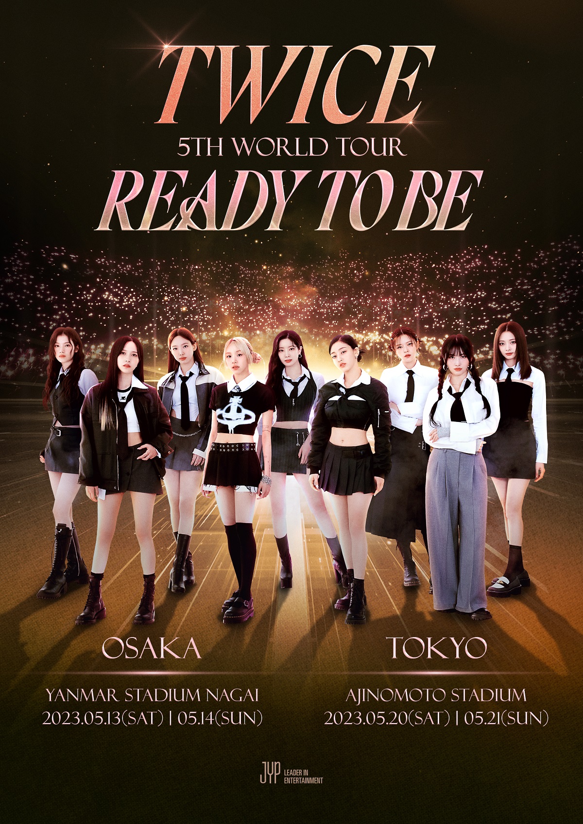 TWICE 5TH WORLD TOUR ‘READY TO BE’ in JAPAN 定価トレード ticket board